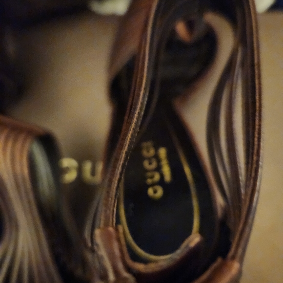 Gucci Testa Moro Tstrap Cage HH Sandal - Picture 16 of 16